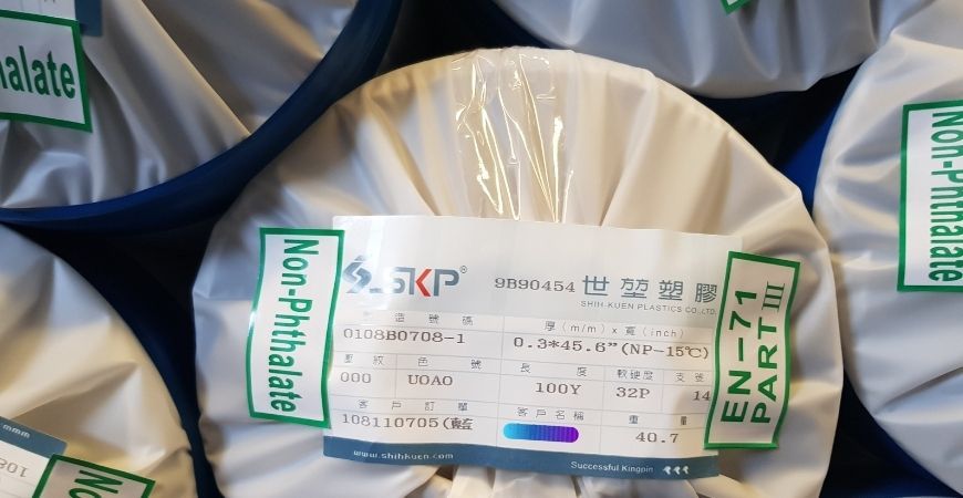 Nicht-Phthalat-PVC-Blatt_Versandmarkierungen