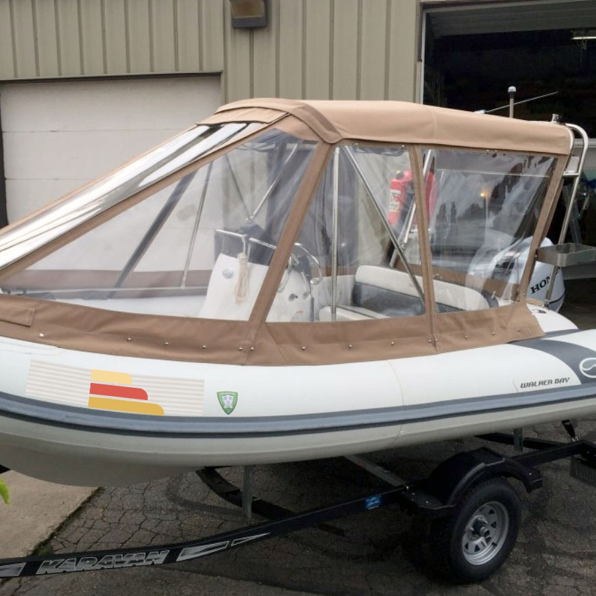 Clear Yacht Window - PVC Sheet Applications