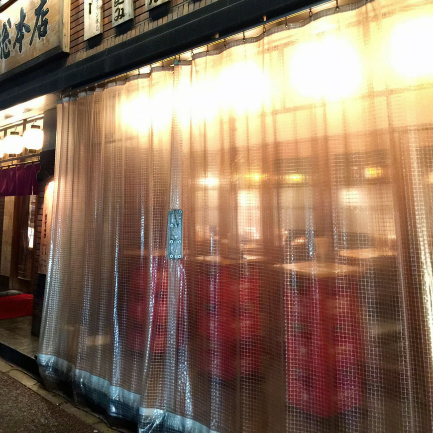 Tarpaulin Outdoor Blinds - PVC Sheet Applications