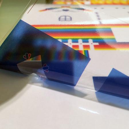 Печатные статические виниловые наклейки - Применение ПВХ пленки